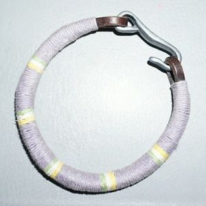 Leather & Cord Bracelet